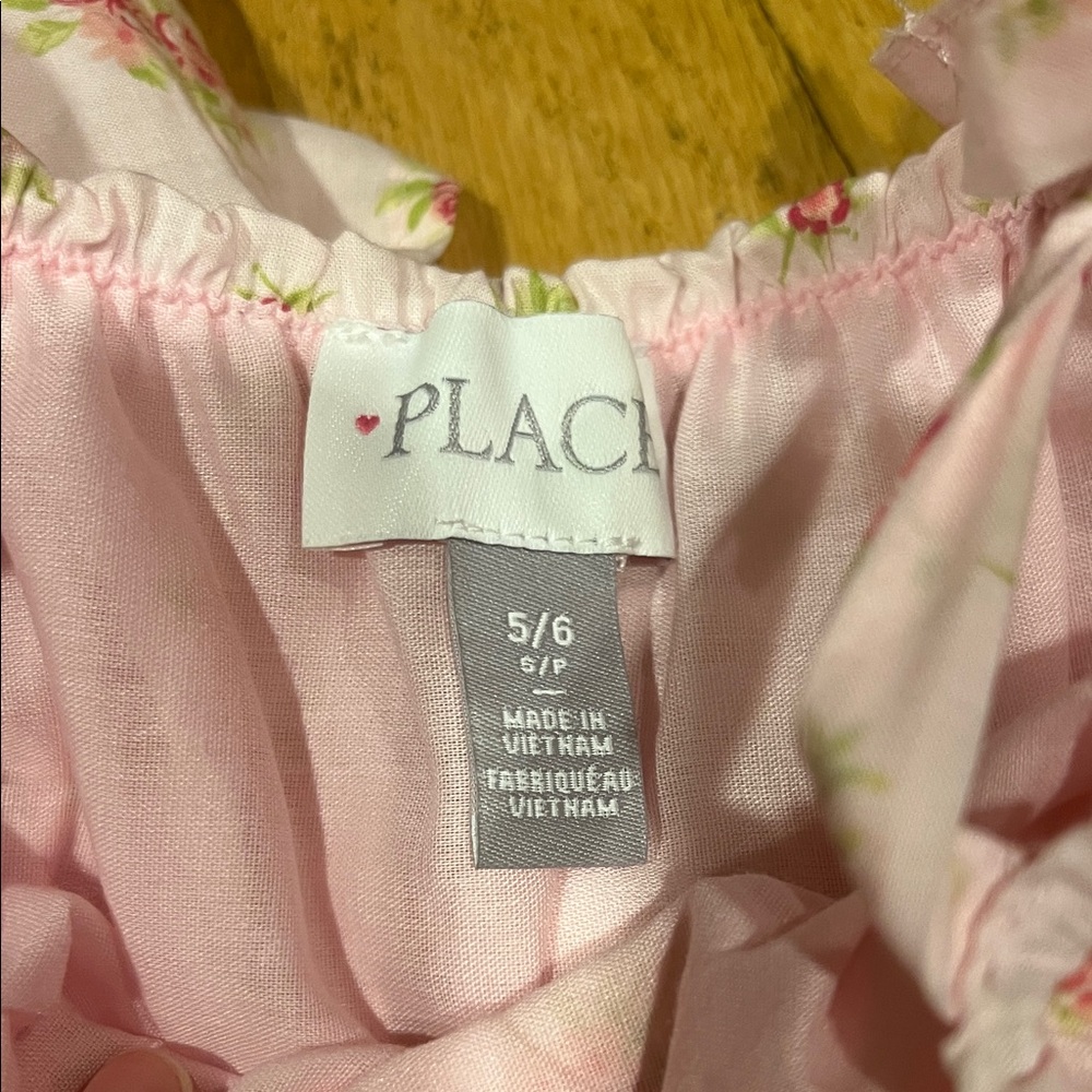 Pink Floral Ruffle Dresses - Picture 5 of 6